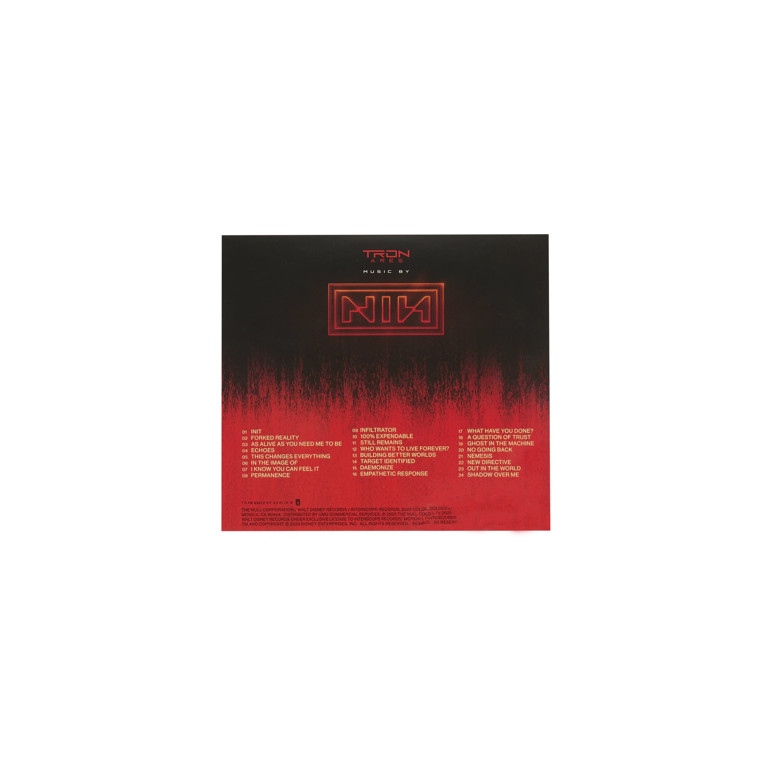 Tron: Ares Soundtrack CD - Image 4